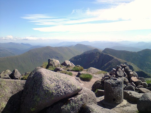 Ben Cruachan, summer, summit to ridge  © lavelle293