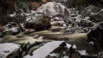A snowy Inglis Falls