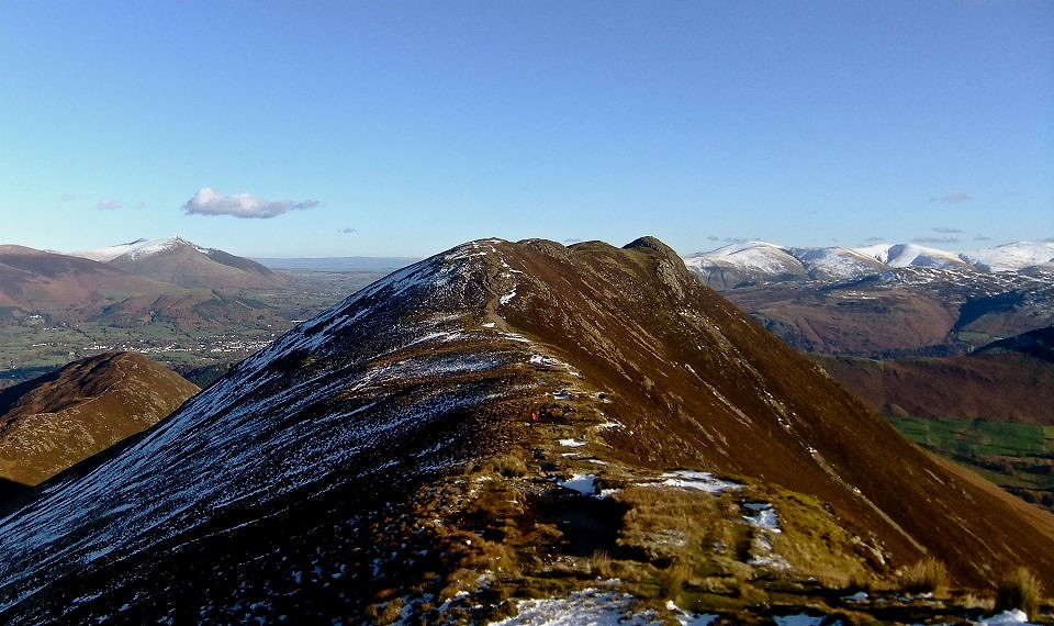 Causey Pike from Scar Crags  © Drew Whitworth