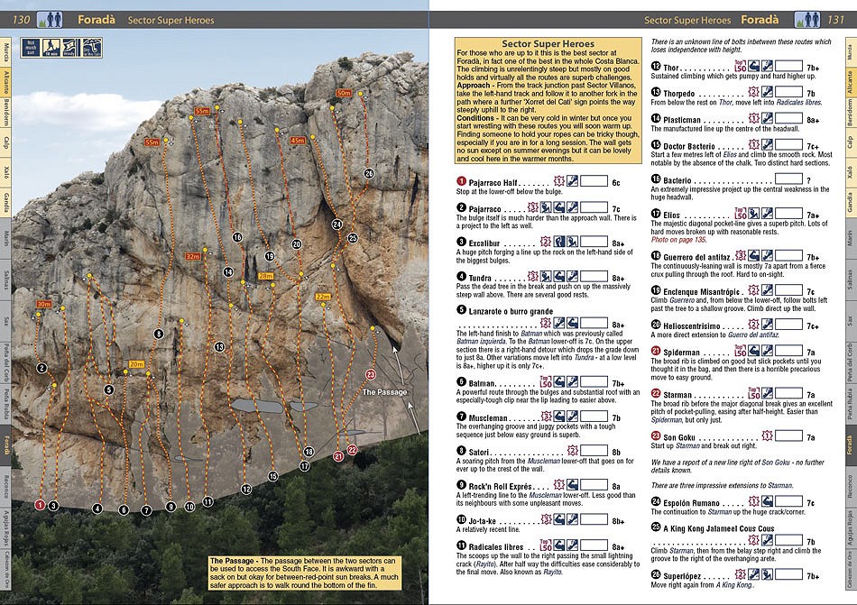 Spain : Costa Blanca example page 3  © Rockfax