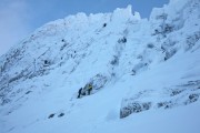 Climbers on Coire an t-Sneachda.