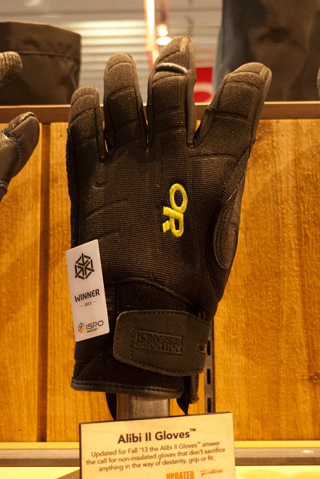 ISPO 13 Award Winners - OR Alibi II Gloves  © Alan James
