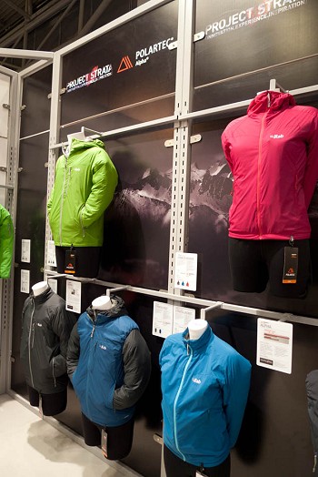 Rab Tops And Jackets Made From Polartec Alpha  © Alan James