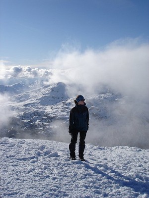 on summit of Stob Binnein  © blue-icefox