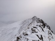 09Feb13 Striding Edge, Helvellyn - Poor visibility but no wind