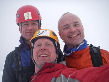 Pictured from the left: Paul Figg, Simon Yearsley and Malcolm Bass  © Polartec