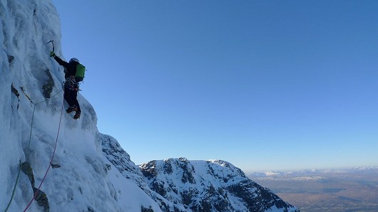 Just after the Basin on Orion Face Direct, Ben Nevis  © Kevin Avery