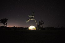 Camping in Joshua Tree