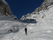 ALT 1700M and some impressive old avalanche debris on the Saleina glacier