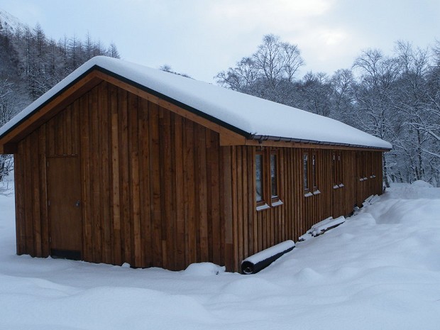 The new CDMC hut  © Jim Crosthwaite