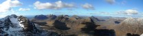 Torridon panorama from Spidean a' Choire Leith