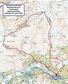 Route map  © Aberdeen MRT
