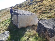 The fallen boulder Widdop