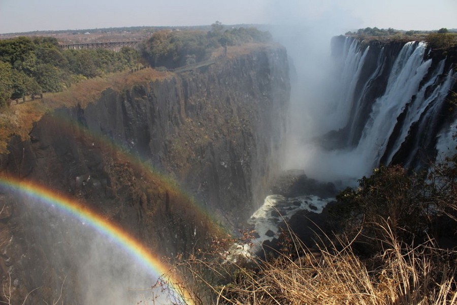 The awe-inspiring Victoria Falls, Zambia  © Rebecca Coles
