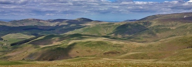 cheviot to the right with the band of snow.  © stealintime