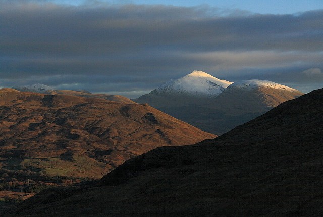 The northwest flank of Ben Lui - hard to access without playing chicken with trains  © Dan Bailey