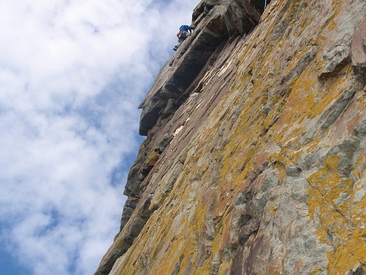 Good exposure at Castell Helen  © mountaineeringjoe