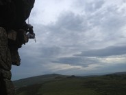 Just over the crux of Outward Bound