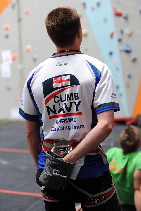 RN take 2 of 3 categories at inter-services climbing championships  © MoD