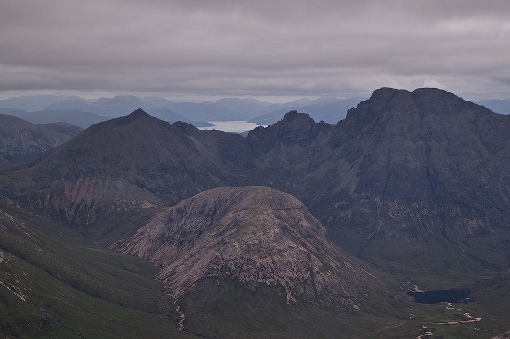 Blaven - Clach Glas Ridge from Pinnacle Ridge on Sgurr Nan Gillean  © Hardonicus