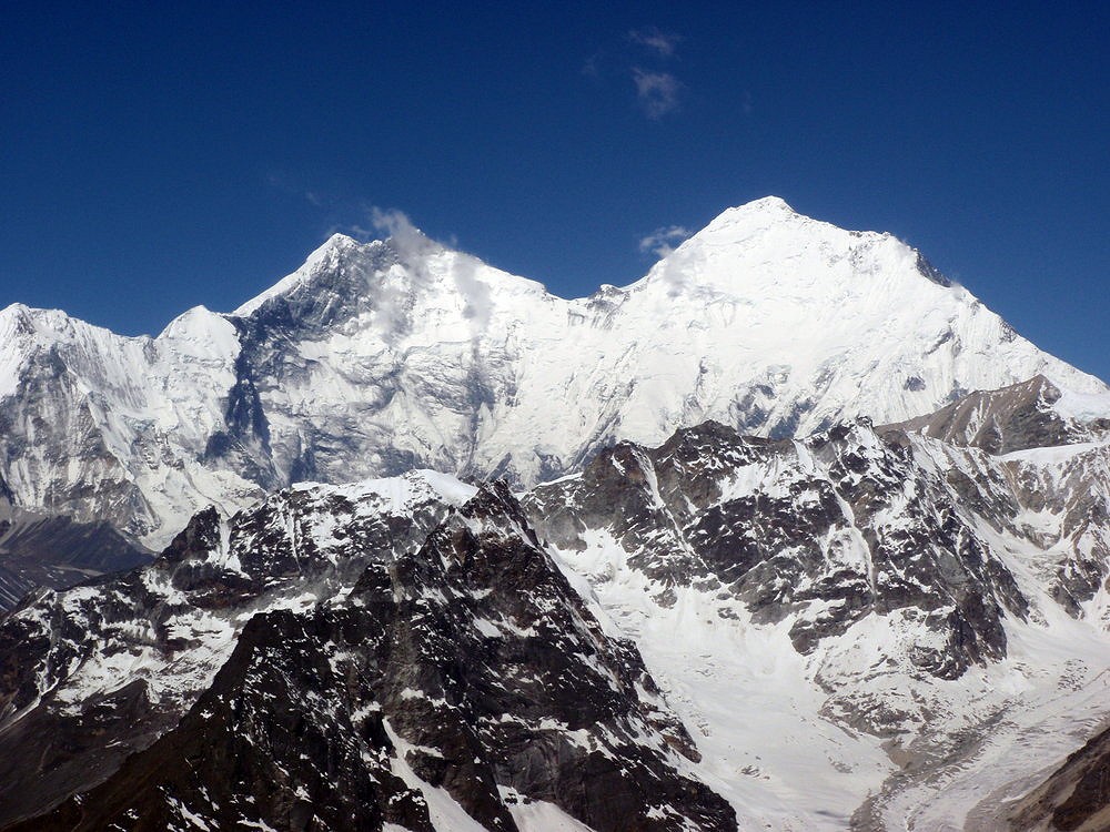 Lhotse and Everest from Tibet (Kangchung Face)  © tomchyk