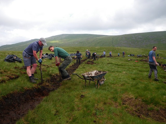 Hard work at the site  © Fix the Fells