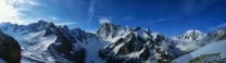 The panorama from above the Couvercle hut