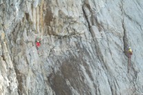 Charles and Michael alone on the Wen Slab ..... It's what Dreams are made of!
