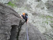 Petronella, climber RangerNic, Pitch 2.