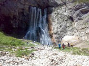 Gega waterfall in Abchazia(directly from the rock)