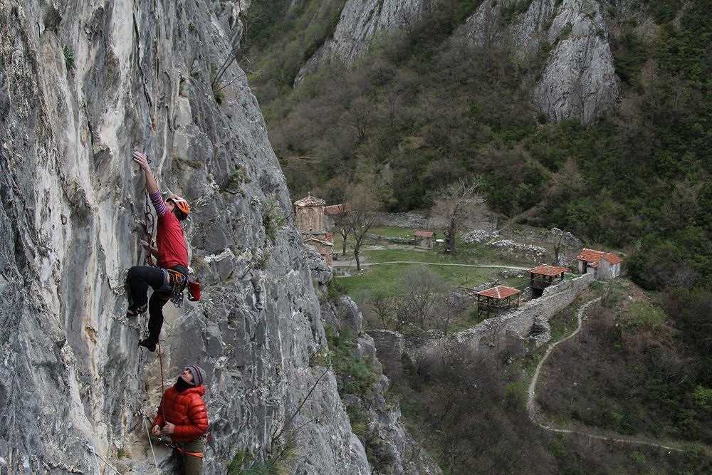More quality granite climbing in Macedonia  © Ed Southwood
