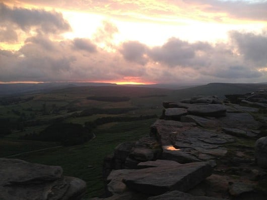 Topping out of Sociology on Stanage Popular to find that we were the only ones there :-)    © ianlaw