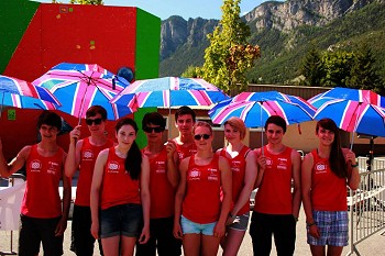 The largest Junior Team GB yet, all ready to crush in L'Argentierre  © Rachel Carr
