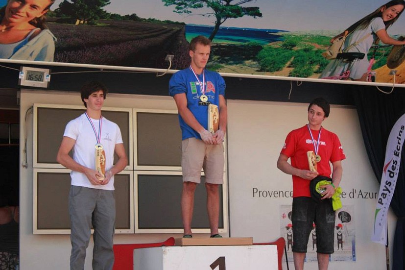 Nathan Phillips on the first ever British Junior Podium!  © Rachel Carr