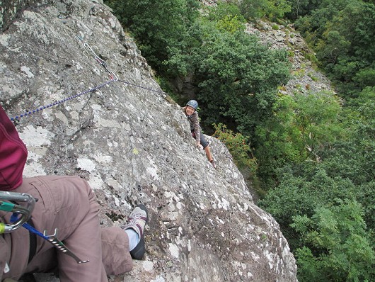 Polly on second pitch of Eve  © Sue Underwood