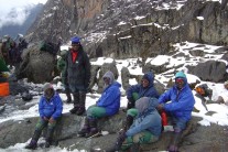 Trainee guides, Ruwenzori Mountains