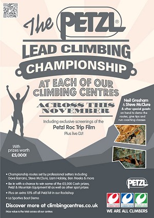Petzl Lead Climbing Championship  © Climbing Centre Group