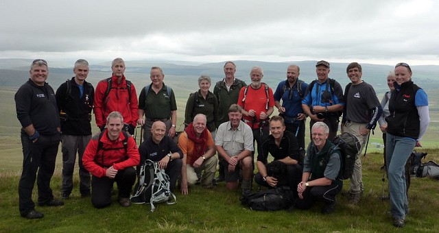 The All Party Parliamentary Group for Mountaineering out for a jolly  © YDNPA