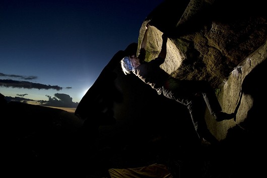 Night session at Burbage  © grey wolf