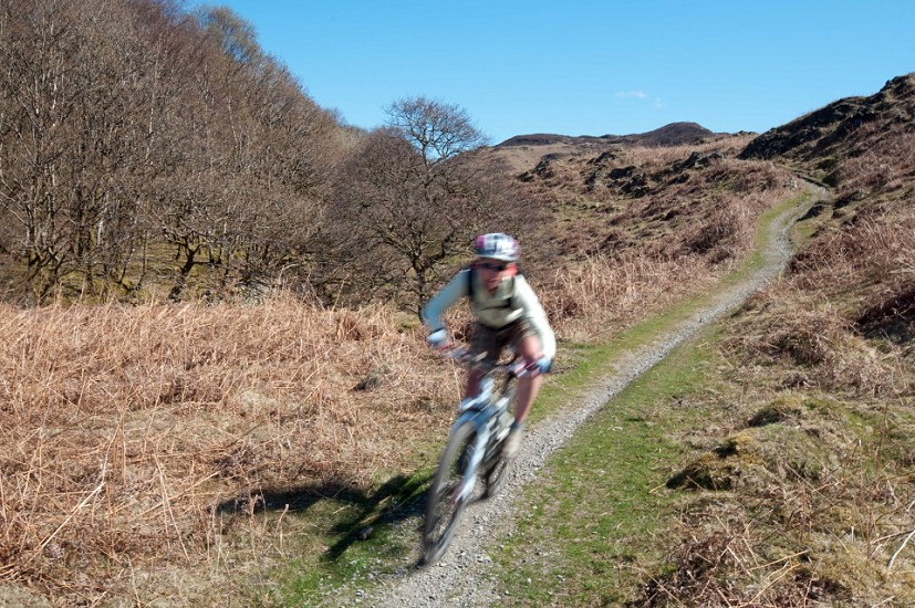 Blawith Knott. Where? I hear you ask. The singletrack above Torver is about as good as it gets.  © Tom Hutton
