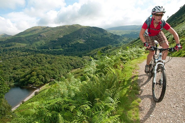 Loughrigg Terrace: mouth-watering views and some top-notch riding too   © Tom Hutton