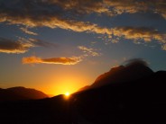 Sunset over Liathach