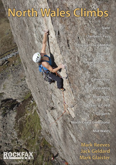 North Wales Climbs Rockfax Cover  © Rockfax