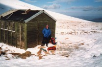 Jean's Hut - Winter 1986, Mike Evans
