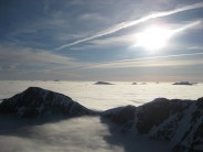 Cloud Inversion from the top of Stob Coire nan Lochan
