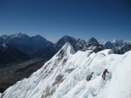 SW ridge of Mt.Pumori, Nepal