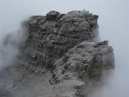 Top of the Rotstock. Viewed from the West Face of the Eiger.