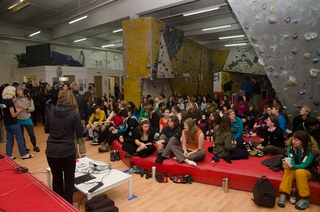 The 2013 Women's Climbing Symposium  © Paul Phillips