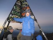At the summit of Toubkal