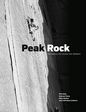 Peak Rock Cover. Andy Pollitt on Scritto's Republic at Millstone. Photo by Bernard Newman.  © Bernard Newman/Vertebrate Publishing